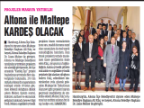 Altona ile Maltepe kardeş olacak “Türkiye Gazetesi”