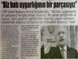 Biz Batı Uygarlığının Bir Parçasıyız -Türkiye Gazetesi 