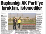 Maltepe Belediye Başkanı Ali KIlıç'ın  Habertürk Gazete'sinden Esra Boğazlıyan'la Röportajı